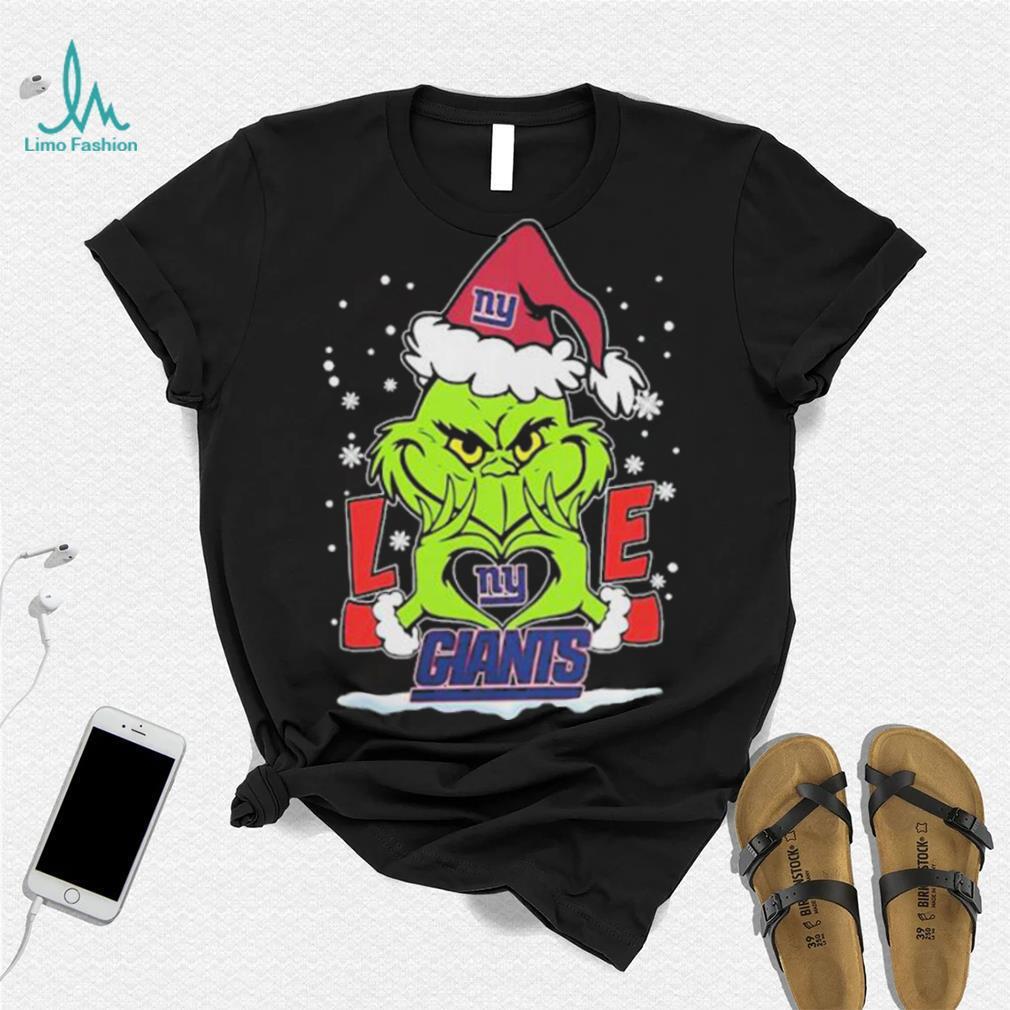 Official The Grinch Love Heart New York Giants Football Christmas 2023 shirt Official The Grinch Love Heart New York Giants Football Christmas 2023 shirt