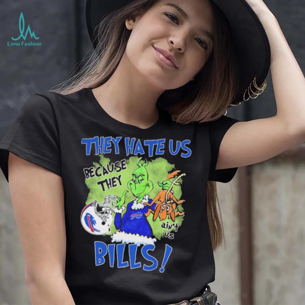Official The Grinch They Hate Us Because Ain’t Us Buffalo Bills Shirt Official The Grinch They Hate Us Because Ain’t Us Buffalo Bills Shirt