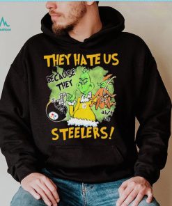 Official The Grinch They Hate Us Because Ain’t Us Steelers Shirt, hoodie, sweater, long sleeve and tank top Official The Grinch They Hate Us Because Ain’t Us Steelers Shirt