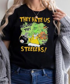 Official The Grinch They Hate Us Because Ain’t Us Steelers Shirt, hoodie, sweater, long sleeve and tank top Official The Grinch They Hate Us Because Ain’t Us Steelers Shirt