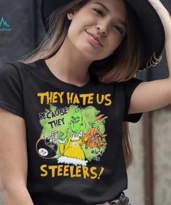 Official The Grinch They Hate Us Because Ain’t Us Steelers Shirt, hoodie, sweater, long sleeve and tank top Official The Grinch They Hate Us Because Ain’t Us Steelers Shirt