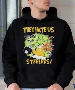 Official The Grinch They Hate Us Because Ain’t Us Steelers shirt