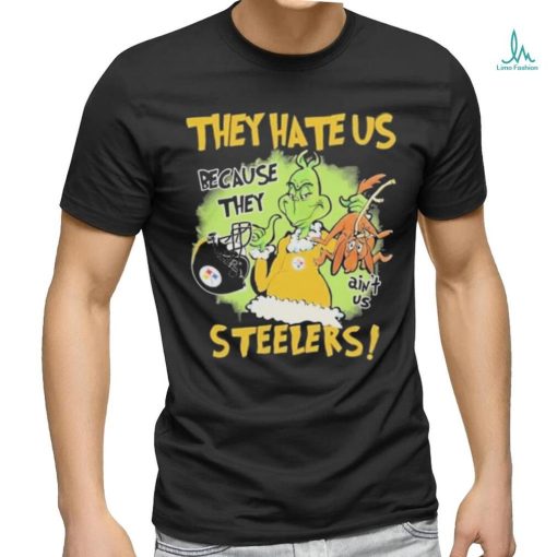 Official The Grinch They Hate Us Because Ain’t Us Steelers shirt