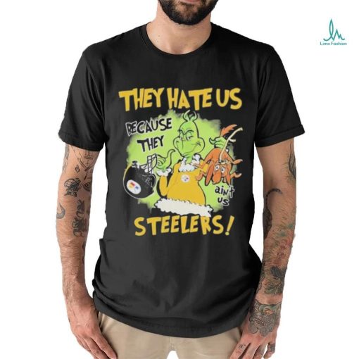 Official The Grinch They Hate Us Because Ain’t Us Steelers shirt