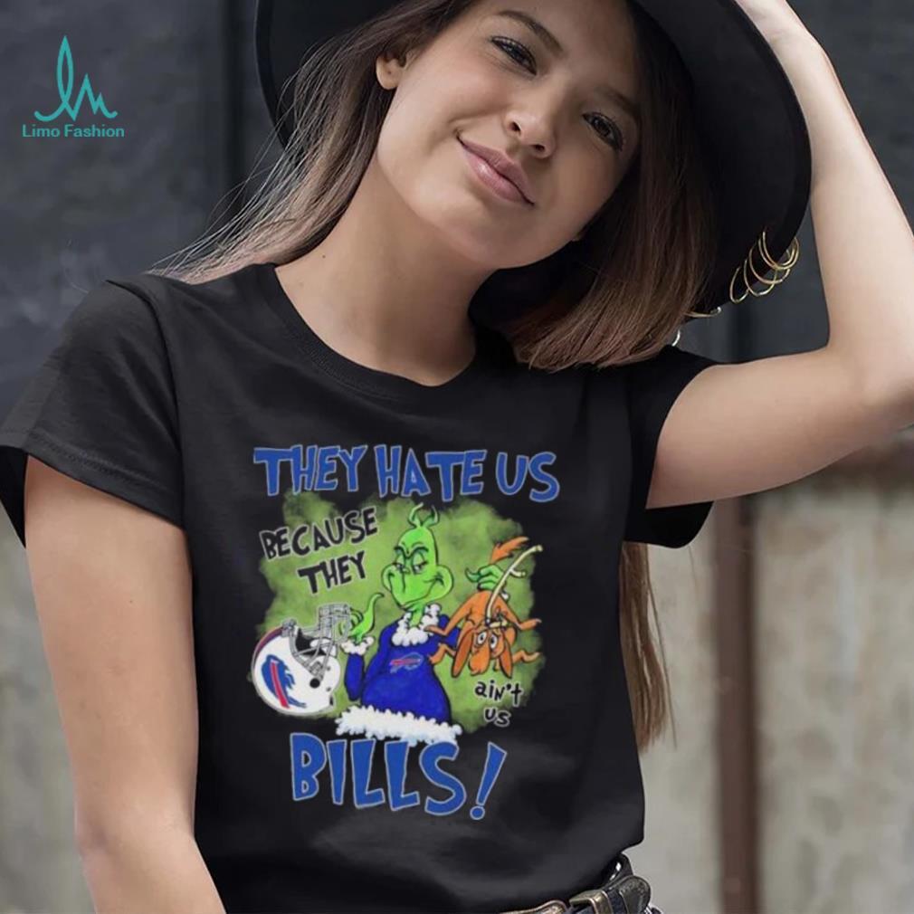 Official The Grinch They Hate Us Because They Ain’t Us Buffalo Bills Shirt Official The Grinch They Hate Us Because They Ain’t Us Buffalo Bills Shirt