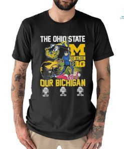 Official The Ohio State Go Blue B1G Our Bichigan T Shirt