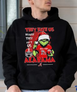 Official They Hate Us Because Ain’t Us Alabama Crimson Tide The Grinch Christmas shirt