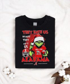 Official They Hate Us Because Ain’t Us Alabama Crimson Tide The Grinch Christmas shirt