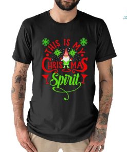 Official This Is My Christmas Spirit Unisex T Shirt