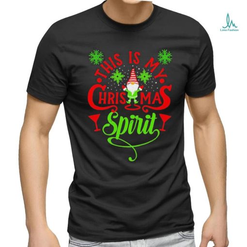 Official This Is My Christmas Spirit Unisex T Shirt