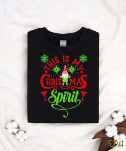 Official This Is My Christmas Spirit Unisex T Shirt