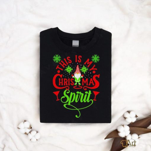 Official This Is My Christmas Spirit Unisex T Shirt