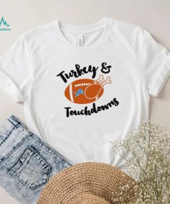 Official Turkey And Touch Down Detroit Lions Shirt