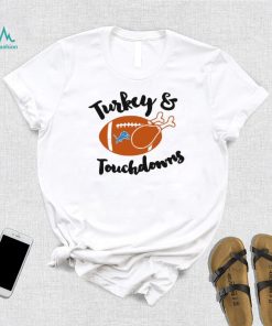 Official Turkey And Touch Down Detroit Lions Shirt