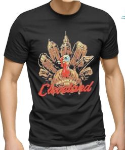 Official Turkey Cleveland City Thankful For Thanksgiving Day Shirt