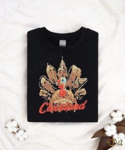 Official Turkey Cleveland City Thankful For Thanksgiving Day Shirt