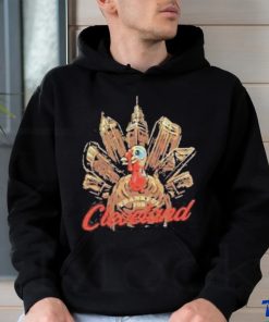 Official Turkey Cleveland City Thankful For Thanksgiving Day Shirt