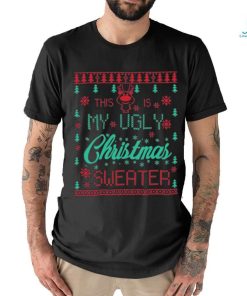 Official Ugly Christmas Sweater Reindeer Unisex T Shirt