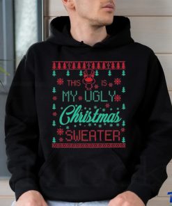 Official Ugly Christmas Sweater Reindeer Unisex T Shirt