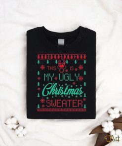 Official Ugly Christmas Sweater Reindeer Unisex T Shirt