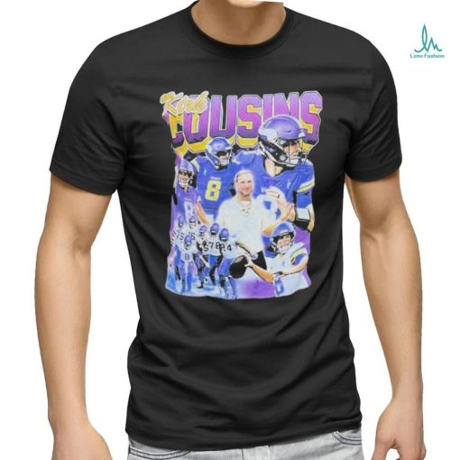 Official Vikings Players Wear Kirk Cousins T Shirt