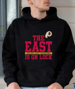 Official Washington Redskins The East Is On Lock Shirt