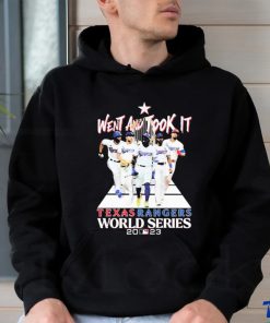 Official Went And Took It Texas Rangers Teams World Series 2023 Champions Shirt