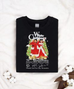 Official White Christmas 70th Anniversary 1954 2024 Thank You For The Memories T Shirt