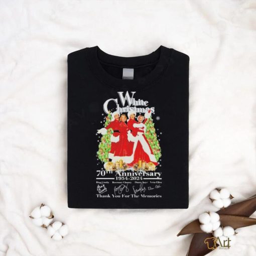 Official White Christmas 70th Anniversary 1954 2024 Thank You For The Memories T Shirt