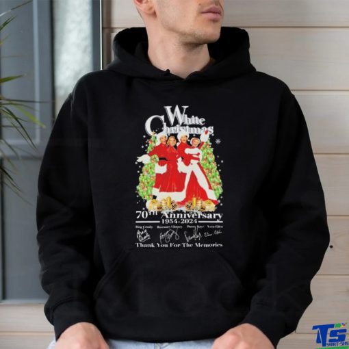Official White Christmas 70th Anniversary 1954 2024 Thank You For The Memories T Shirt