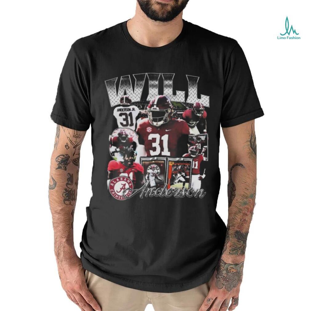 Official William anderson jr. Alabama crimson tide national Football league Shirt Official William anderson jr. Alabama crimson tide national Football league Shirt