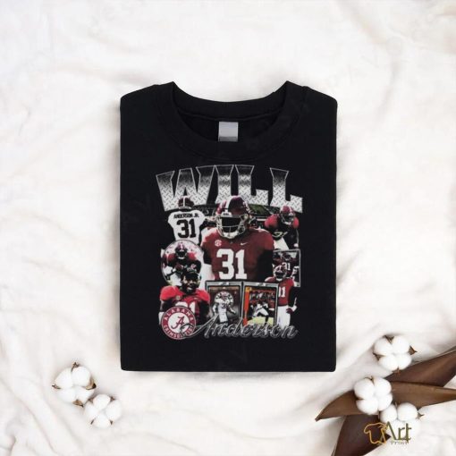Official William anderson jr. Alabama crimson tide national Football league Shirt