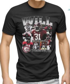 Official William anderson jr. Alabama crimson tide national Football league Shirt