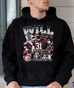 Official William anderson jr. Alabama crimson tide national Football league Shirt