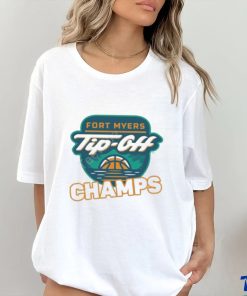 Official Wisconsin basketball fort myers tip off champs 2023 T shirt