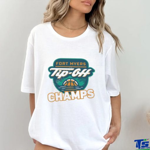Official Wisconsin basketball fort myers tip off champs 2023 T shirt