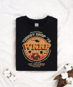 Official Wkrp Turkey Drop T Shirt, hoodie, sweater, long sleeve and tank top Official Wkrp Turkey Drop T Shirt