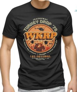 Official Wkrp Turkey Drop T Shirt, hoodie, sweater, long sleeve and tank top Official Wkrp Turkey Drop T Shirt