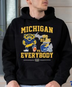 Official Wolverine Michigan Football Go Blue Vs Everybody shirt