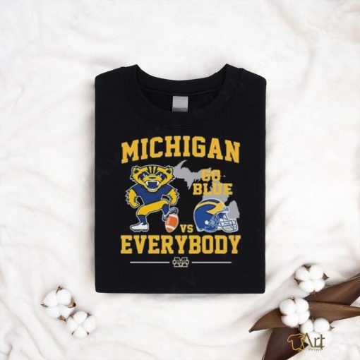 Official Wolverine Michigan Football Go Blue Vs Everybody shirt