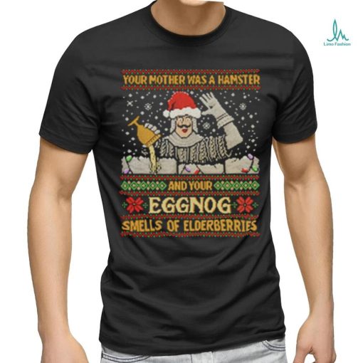 Official Your Eggnog Smells of Elderberries Christmas Shirt