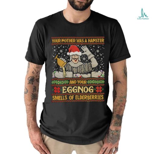 Official Your Eggnog Smells of Elderberries Christmas Shirt