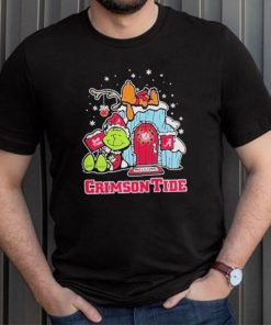 Official alabama Crimson Tide Grinch Nuts Welcome Christmas T Shirt