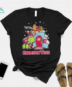 Official alabama Crimson Tide Grinch Nuts Welcome Christmas T Shirt