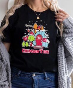 Official alabama Crimson Tide Grinch Nuts Welcome Christmas T Shirt