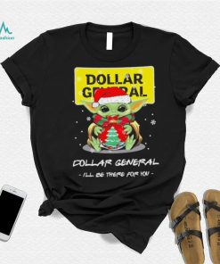 Official baby Yoda hug ball hat santa Dollar General I’ll be there for you merry christmas shirt