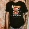 Official baby Yoda hug ball hat santa Dunkin’ Donuts I’ll be there for you merry christmas shirt