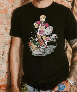 Official barstool Sports Noles Cook Canes Shook Cane Seasoning Frying Shirt