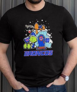 Official boise State Broncos Grinch Nuts Welcome Christmas T Shirt