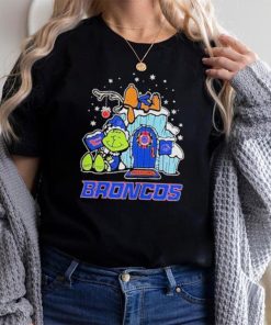 Official boise State Broncos Grinch Nuts Welcome Christmas T Shirt